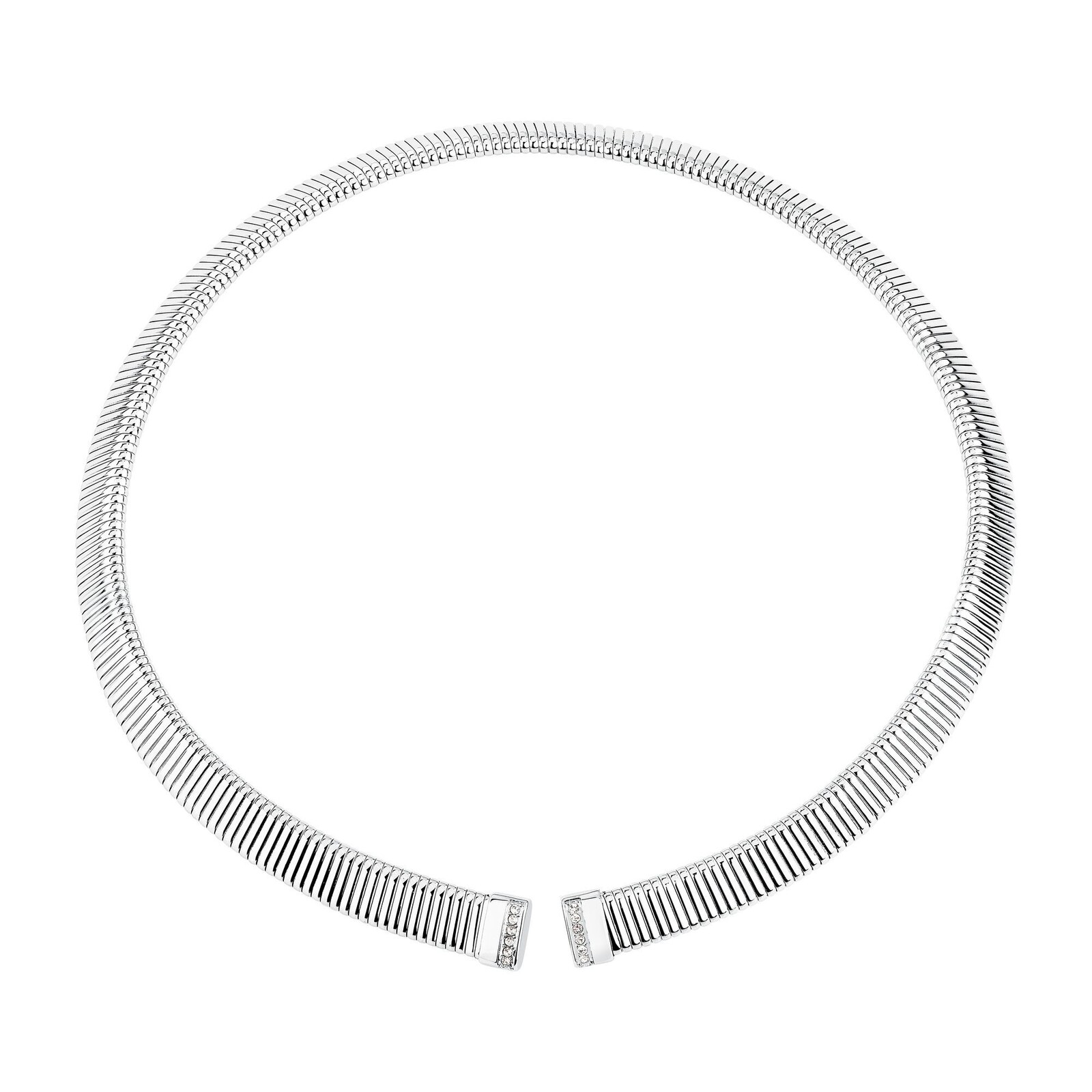 Morellato Pevný oceľový náhrdelník s kryštálmi Onda SAZP02