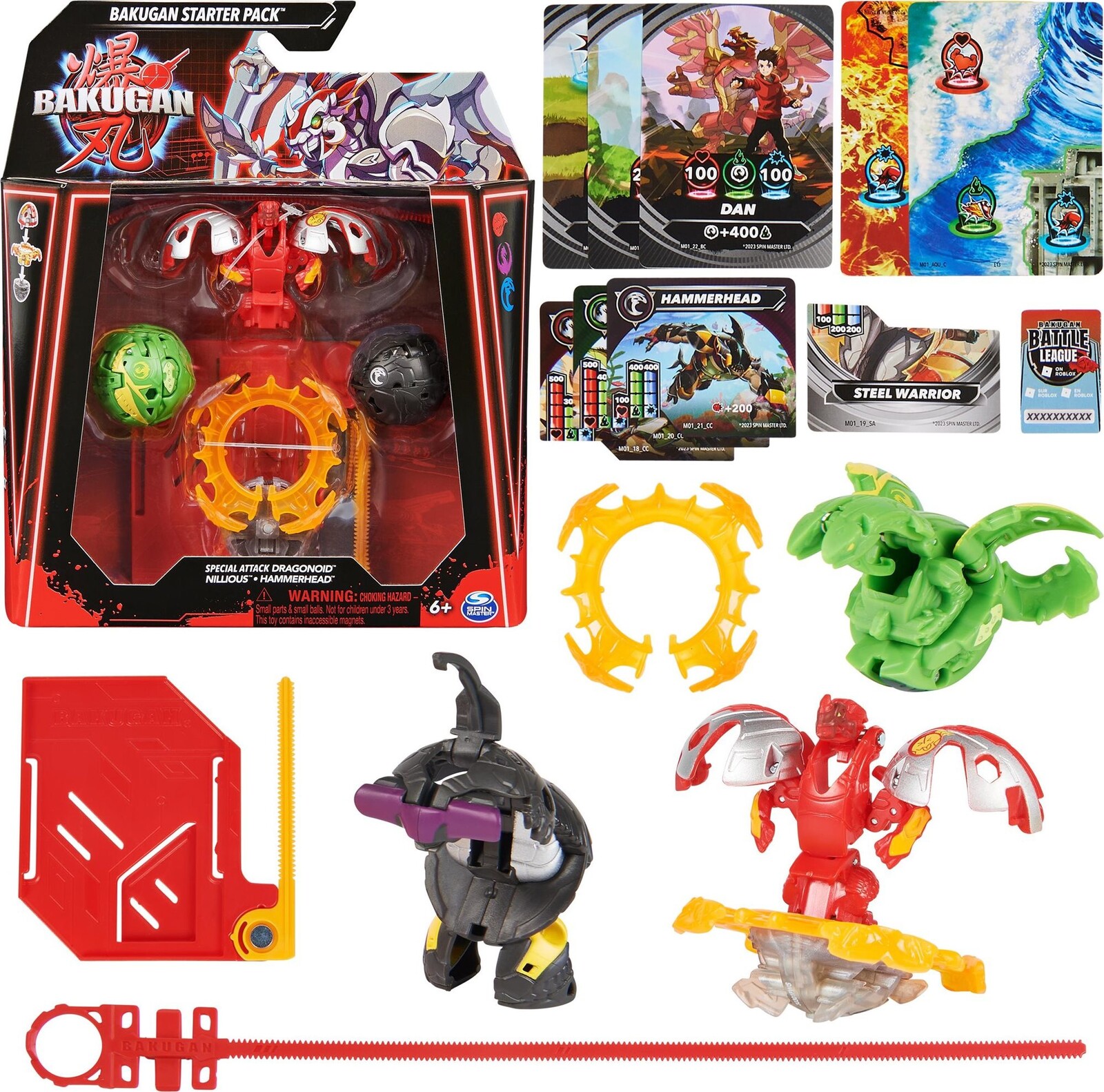 Bakugan Štartovacia súprava špeciálny útok S6 SLD
