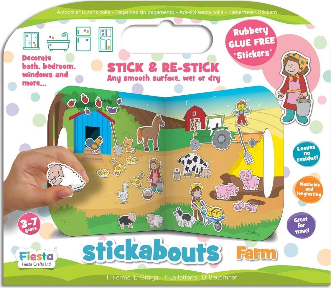 Fiesta Crafts – Zábavné prelepky – Farma