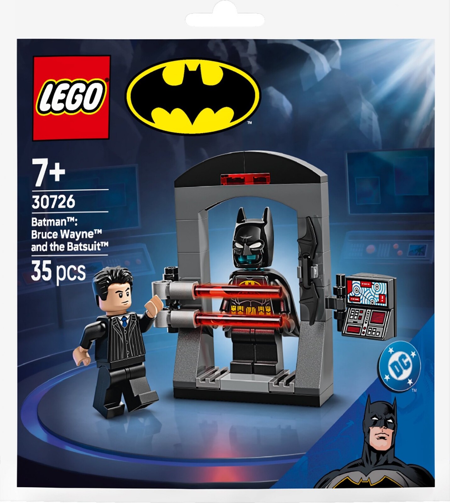 LEGO® Super Heroes 30726 Batman™: Bruce Wayne™ a oblek Batsuit™