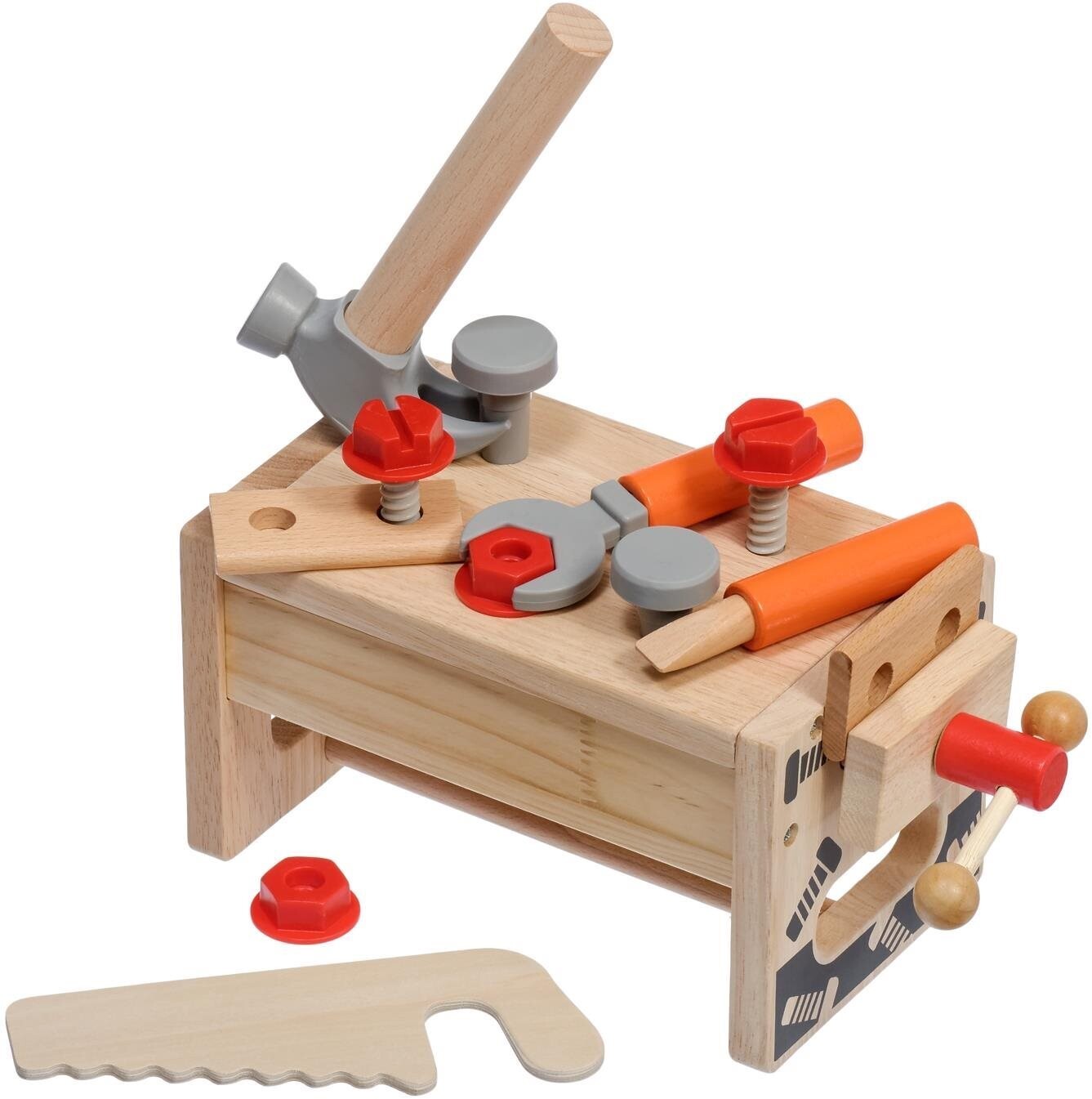 Lucy & Leo 182 Veľký tesár – drevená sada náradia s ponkom