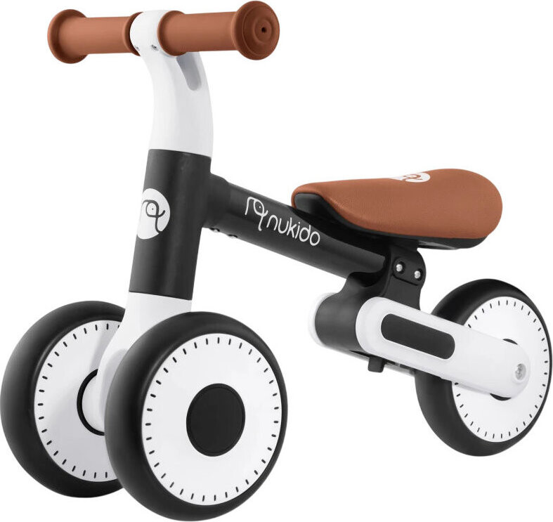 Nukido NK-603 Odrážedlo, černo-bílé