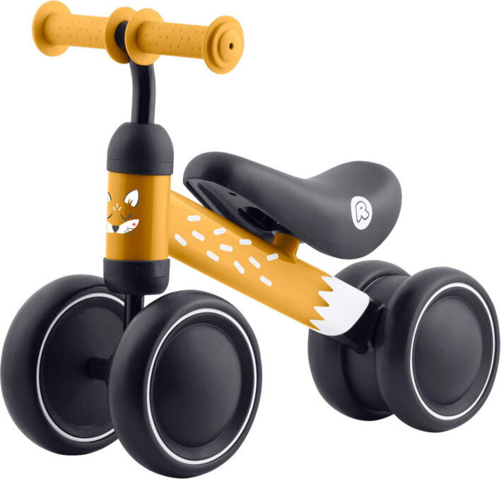 Ricokids 760603 Tříkolové odrážedlo, černo-žluté