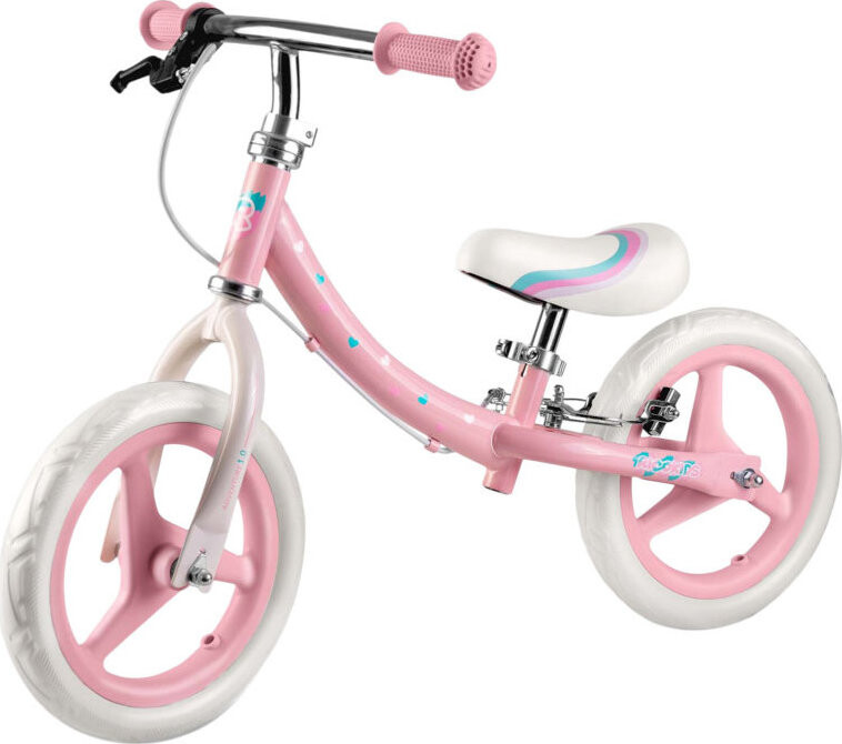 Ricokids 760801 Odrážedlo Fun Adventure, růžové