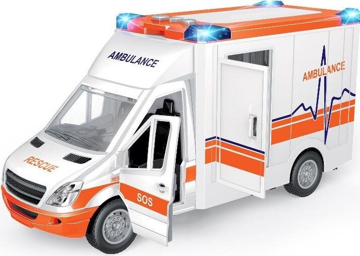 RAPPA Auto sanitka so zvukom a svetlom