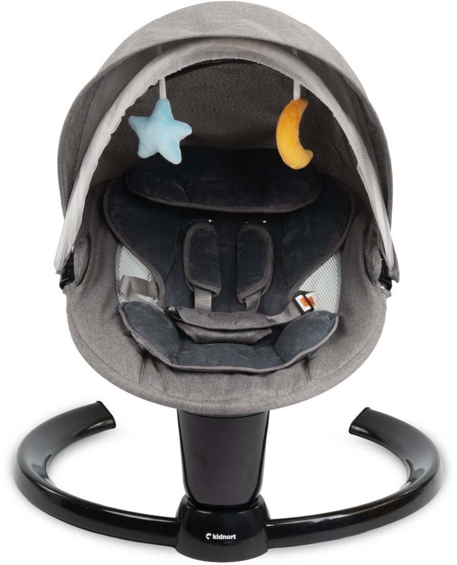 Kidnort Elektrická hojdačka Drom čierna