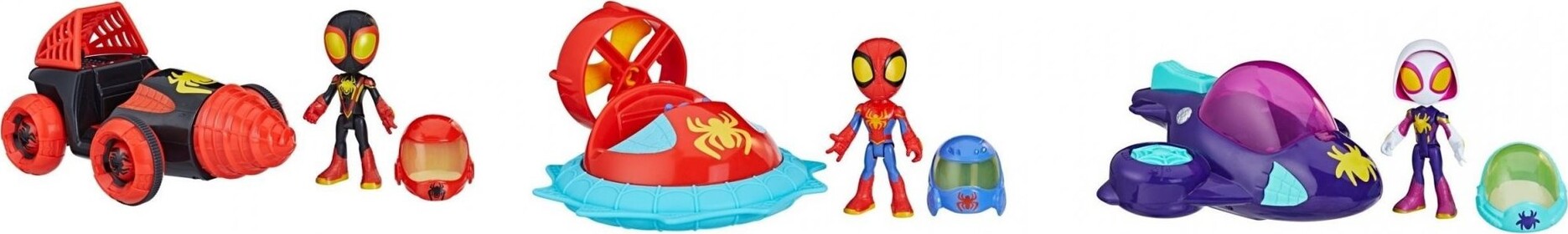 Spider-Man Spidey and his Amazing Friends tématické vozidlo (NOSNÁ POLOŽKA)