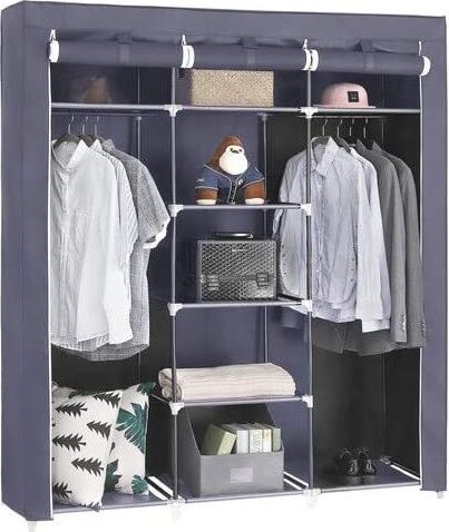 Artenat Skriňa Rudolf, 175 cm, sivá