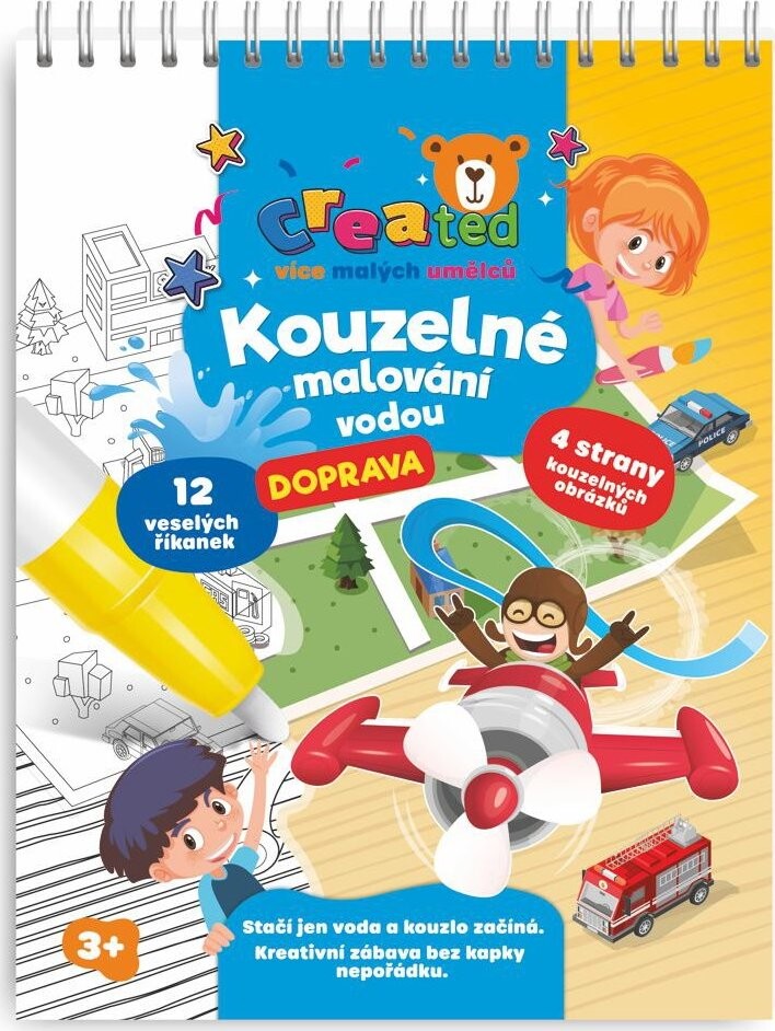 Created Kúzelné maľovanie – doprava