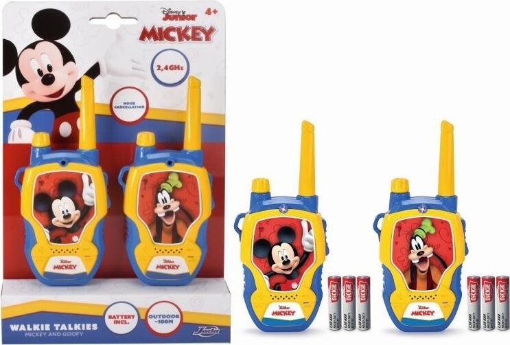 Dickie Vysielačky Walkie Talkie Mickey