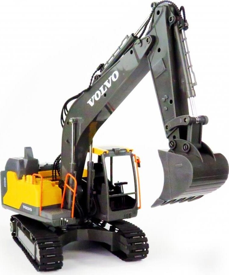 Siva Volvo pásový bager RTR