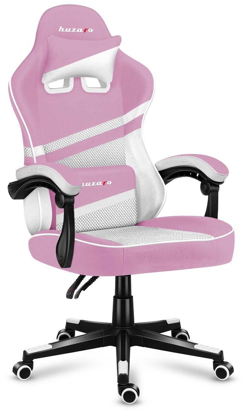 Huzaro Force 4.4 ružové sieťované herné stoličky