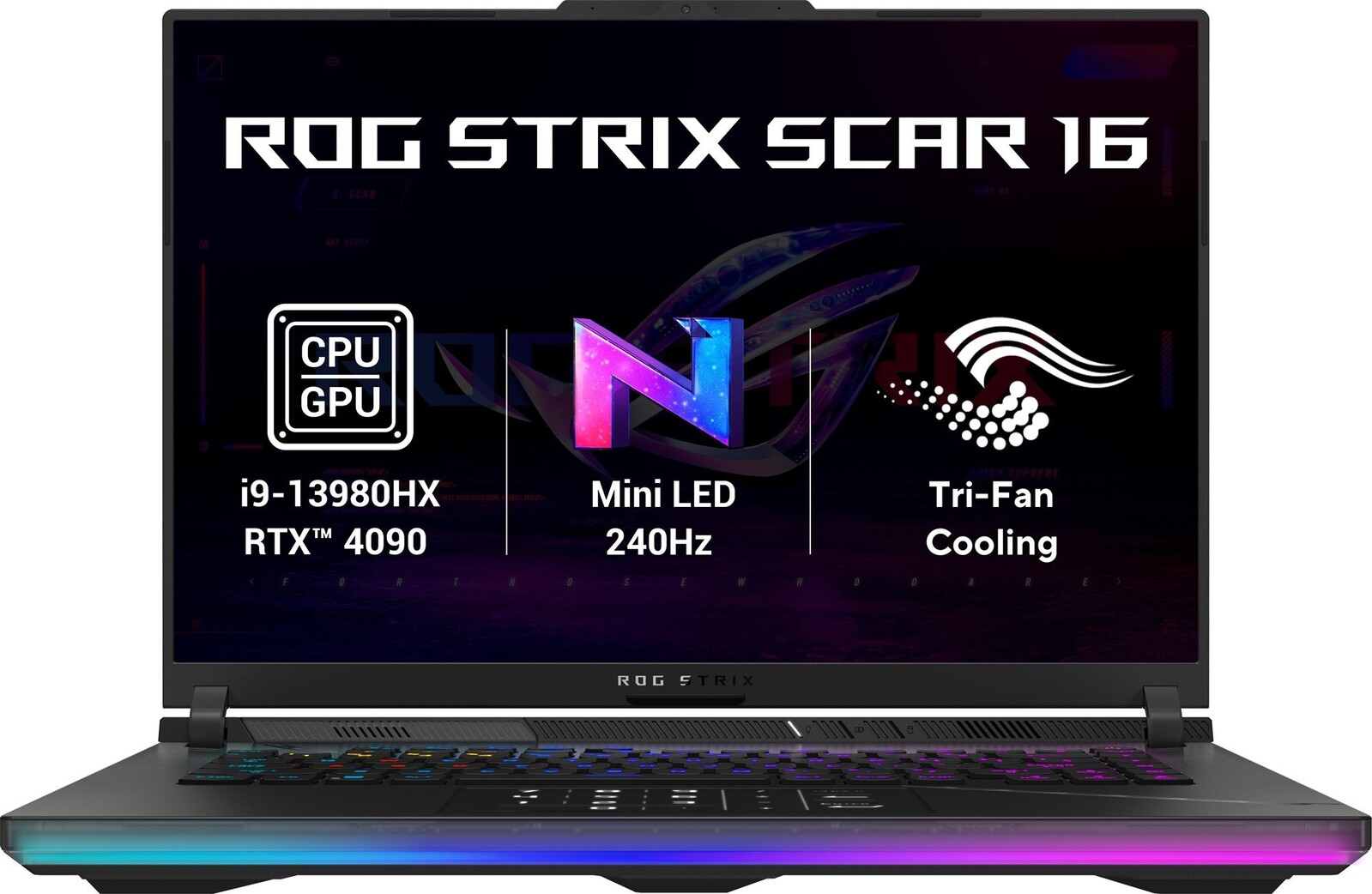 ASUS ROG Strix Scar 18 G834JY-NEBULA054W Black kovový