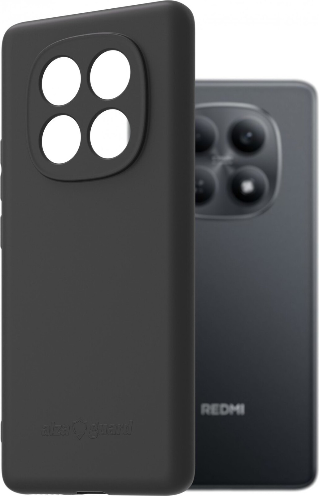 AlzaGuard Matte TPU Case pre Xiaomi Redmi Note 15 4G čierne