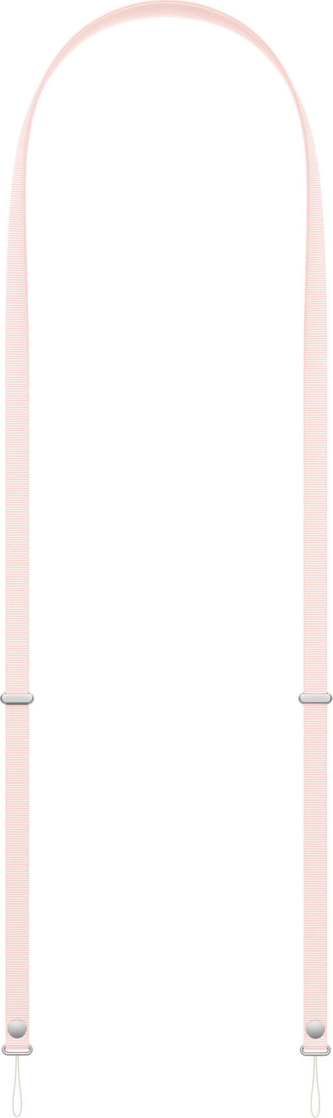 Apple Crossbody popruh jemne ružový