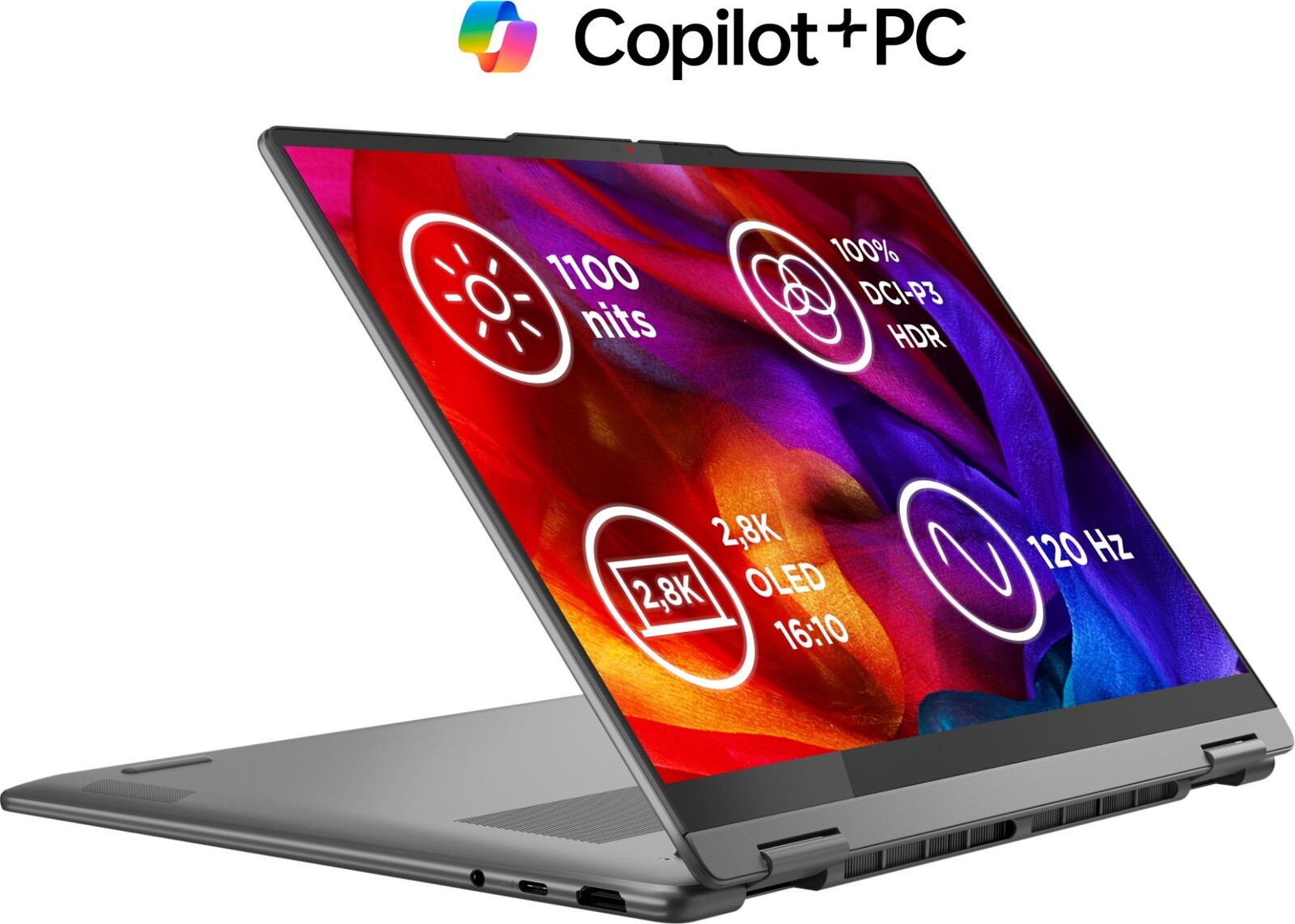 Lenovo Yoga 7 2-in-1 14ILL10 Luna Grey celokovový