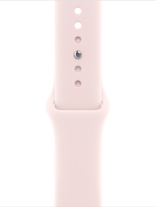 Apple Watch 40 mm jemne ružový športový remienok – S/M