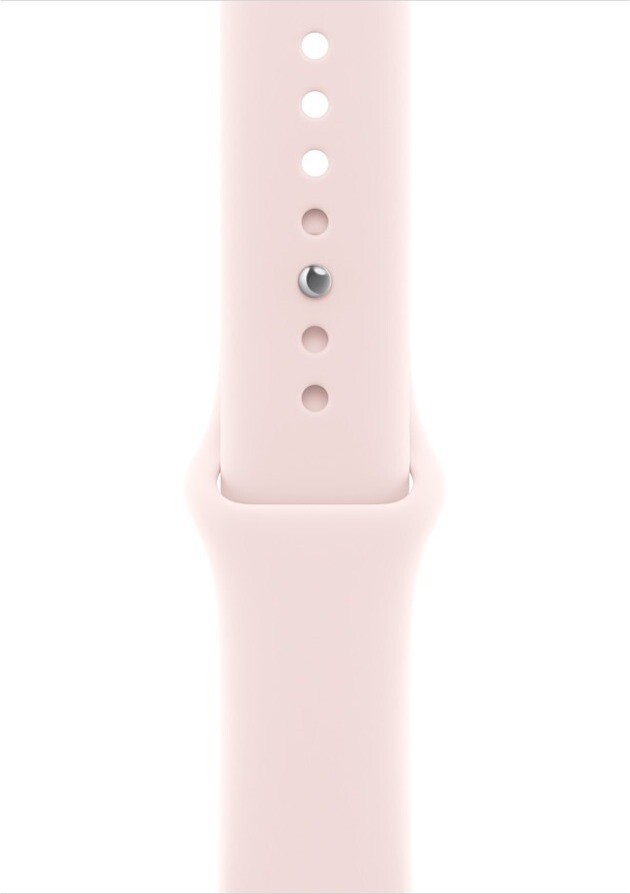 Apple Watch 46 mm jemne ružový športový remienok – M/L