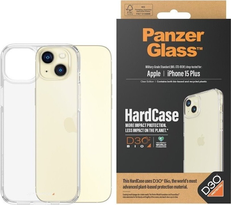 PanzerGlass HardCase Apple iPhone 15 Plus s ochrannou vrstvou D3O