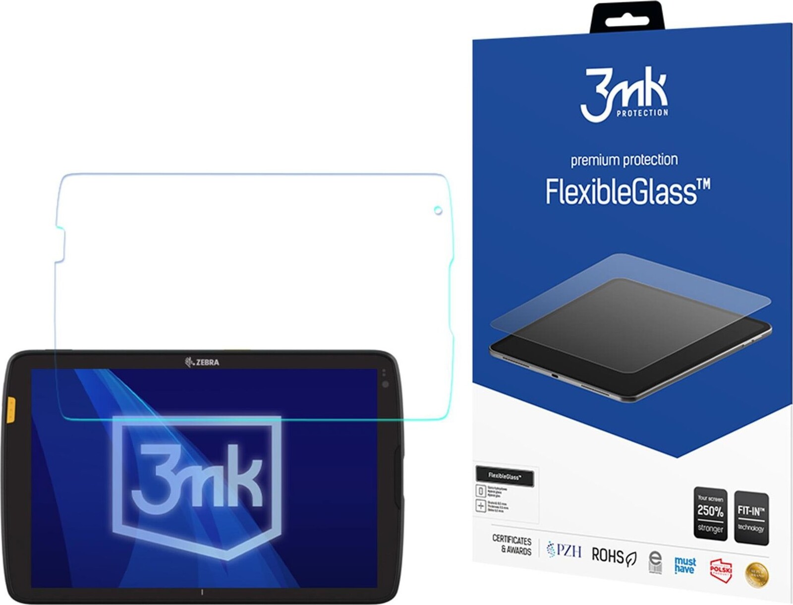 3MK hybridné sklo FlexibleGlass na Zebra ET45CA