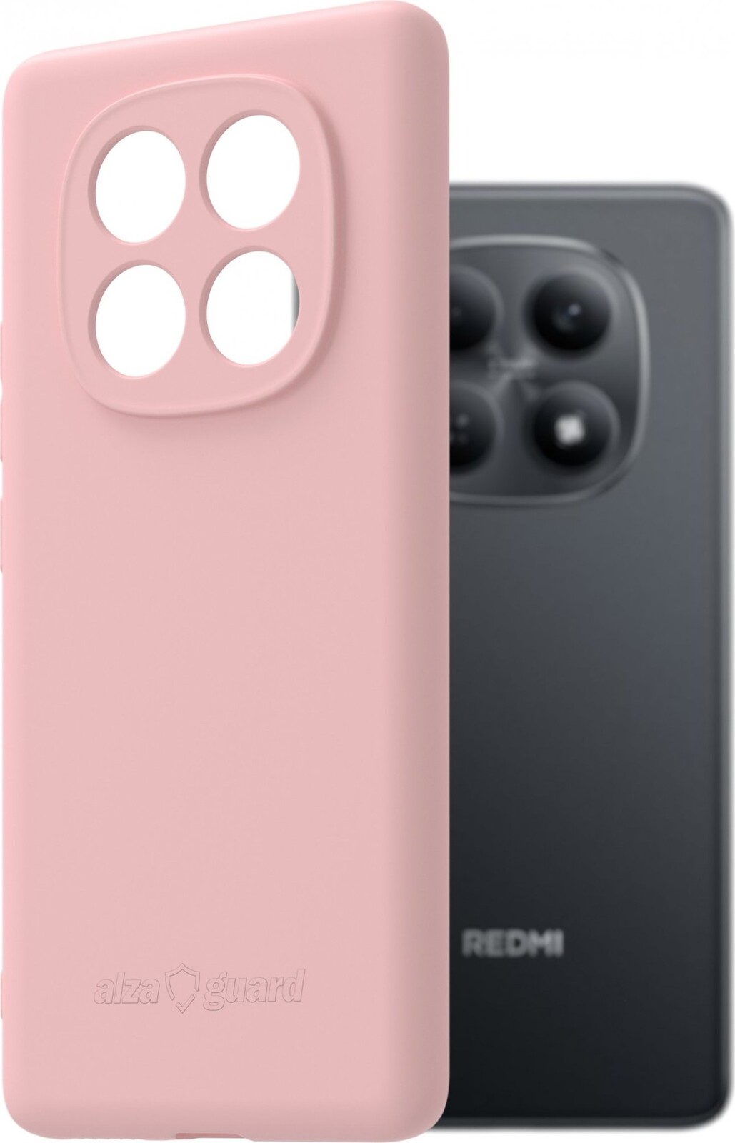 AlzaGuard Matte TPU Case pre Xiaomi Redmi Note 15 4G ružový