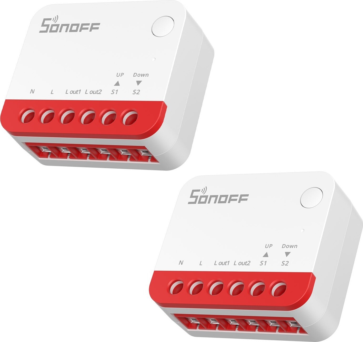 SONOFF Zigbee Smart Roller Shutter Switch MINI-ZBRBS 2-pack