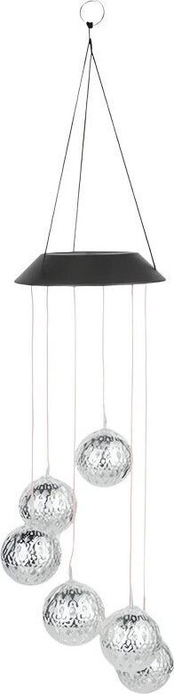 LEAN Toys 26942 Solárne záhradné LED marocké gule, 70 cm