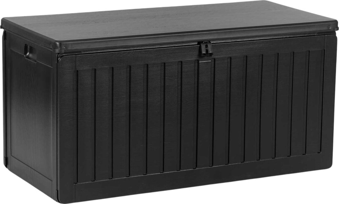 Plonos PL-800 Zahradní box 109 × 51,5 × 55 cm, 270 l, černý