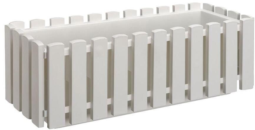 PLASTKON Truhlík FENCY 50 cm, biely
