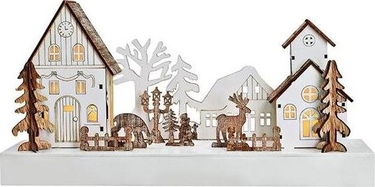 Solight LED vianočná dedinka