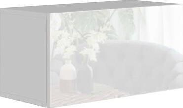 Najlacnejší nábytok Závesná skrinka Antofalla typ 5, biela/biely lesk