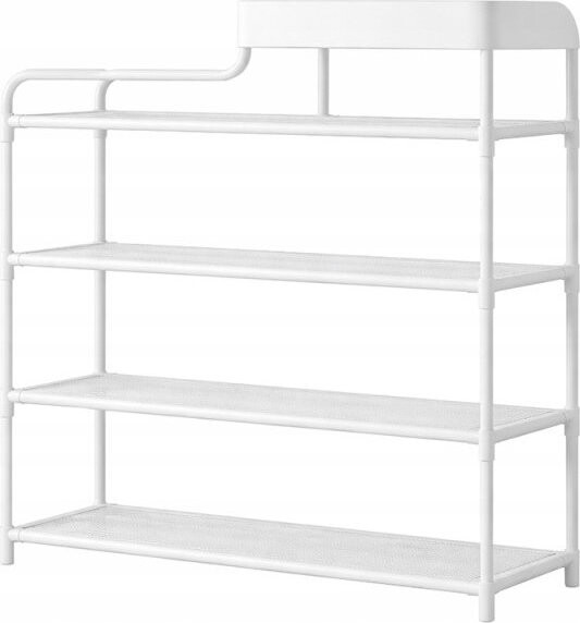 Verk 27495 Regál na boty s 5 policemi 82 × 59 × 22 cm, bílý