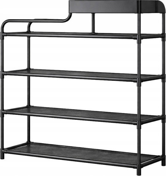 Verk 27495 Regál na boty s 5 policemi 82 × 59 × 22 cm, černý