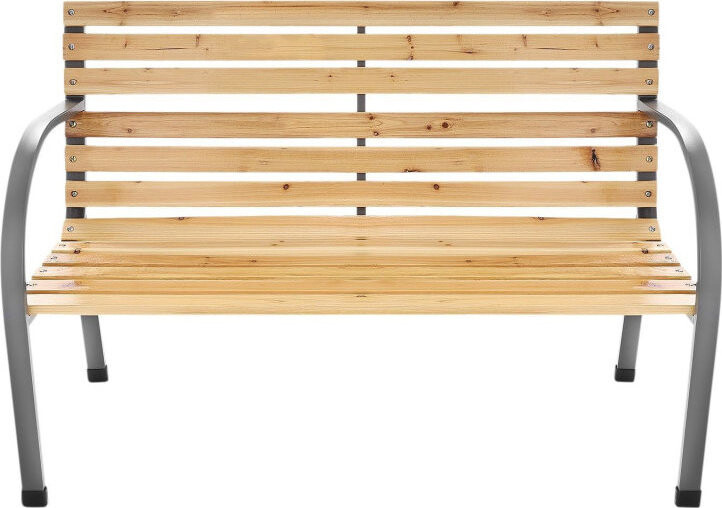 Bauerkraft G-417 Zahradní lavice s opěrkou, kovová, 120 cm