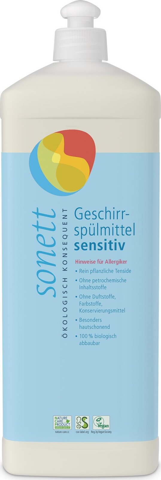SONETT Dischwashing Liquid Sensitive 1 l