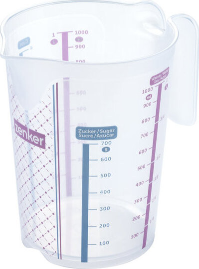 ZENKER Odměrka 1 000 ml, plast