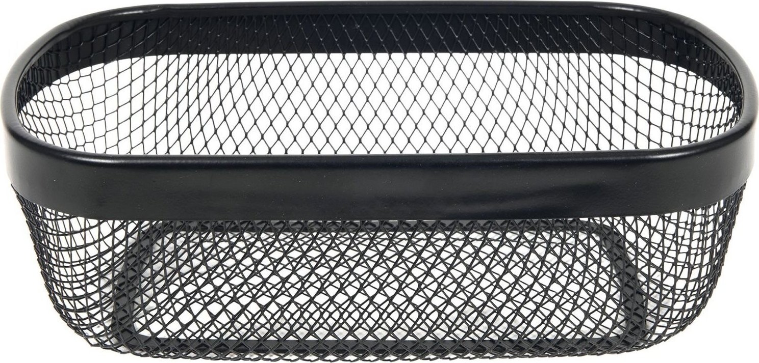 Gastro Kôš oválny kovový, čierny, výška 95 mm, dĺžka 280 mm, šírka 180 mm