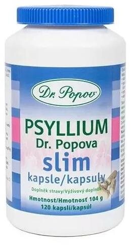 Dr. Popov Psyllium SLIM kapsuly 120 ks
