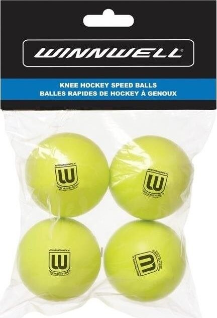 Winnwell Loptičky Speed žlté (4 pack)
