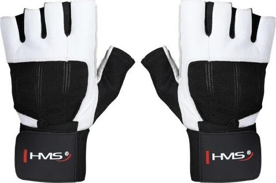 HMS RST04 Fitness rukavice biele veľ. M