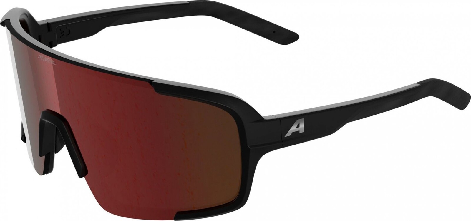 Alpina Lumin black matt, red