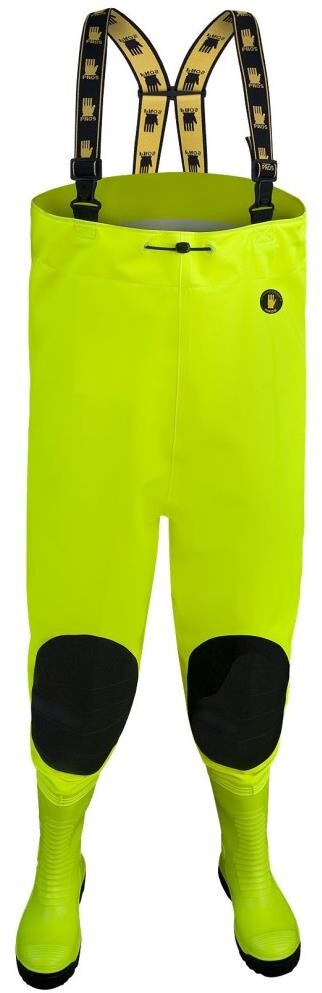 PROS Brodiace nohavice Max Fluo žlté 42