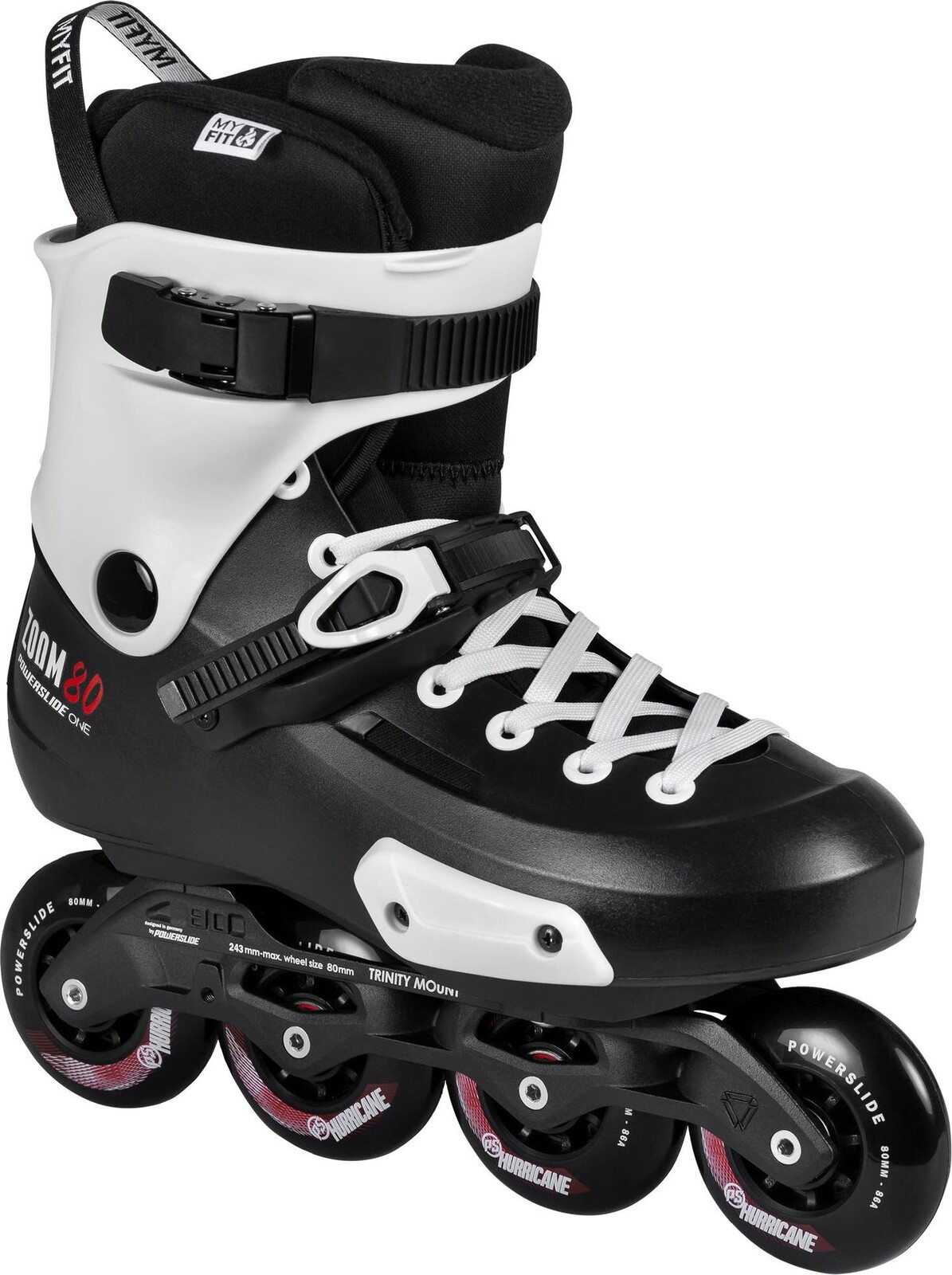 Powerslide Zoom Pro Black 80 Trinity veľ. 39 – 40 EU