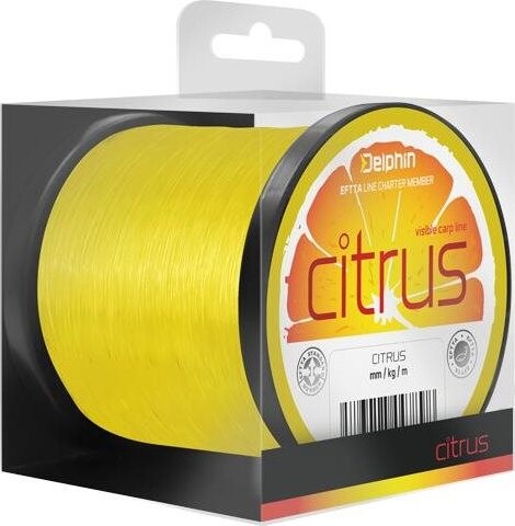 Delphin Citrus Žltý 1200 m 0,28 mm 5,9 kg