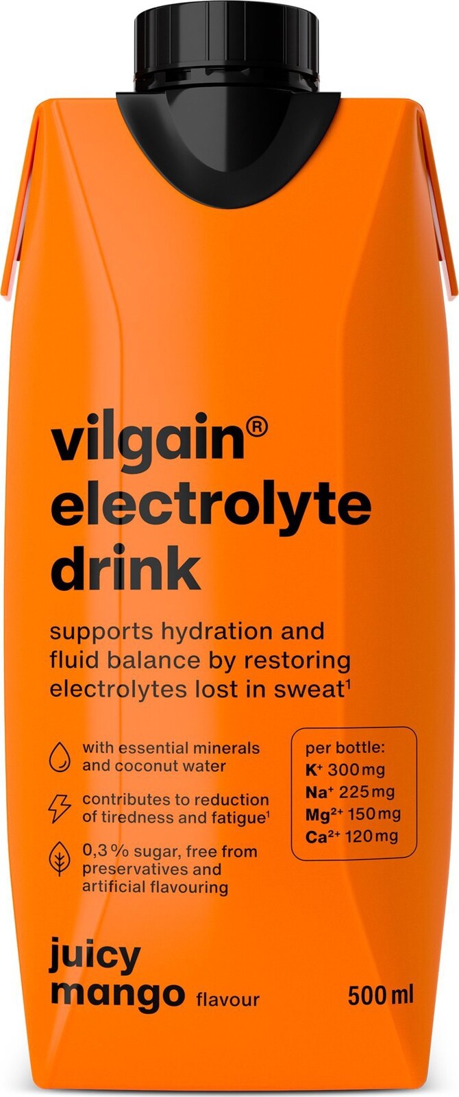 Vilgain Electrolyte Drink šťavnaté mango 500 ml