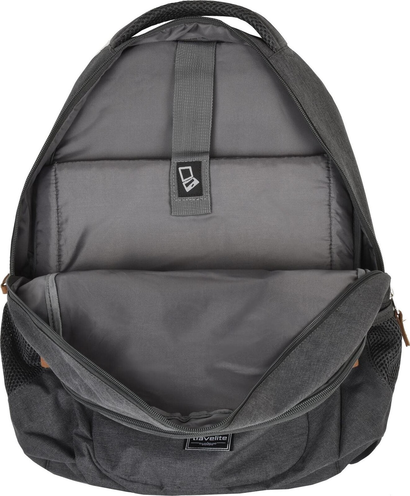Travelite Basics Backpack Melange Anthracite