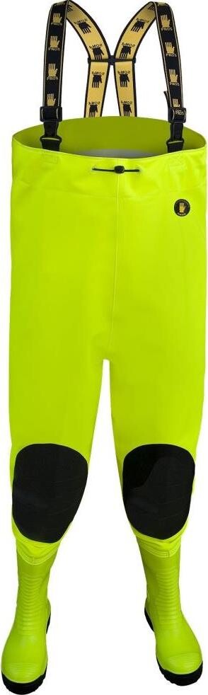 PROS Brodiace nohavice Max Fluo žlté 41