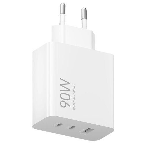 Xiaomi MDY-19-EK Triple (2xUSB-C,1xUSB-A) 90W Cestovní Nabíječka White