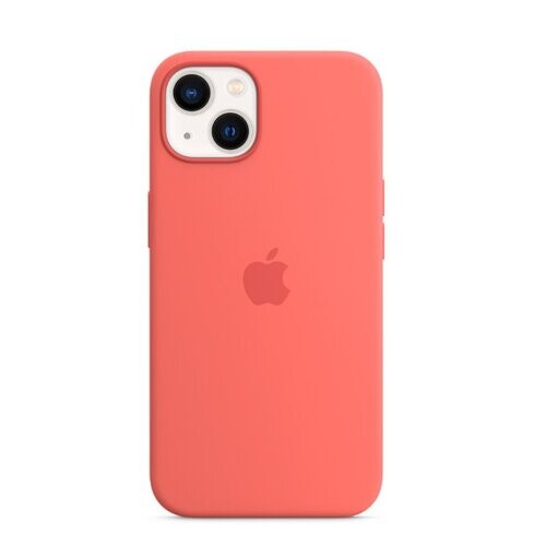 MM253ZM/A Apple Silikonový Kryt vč. Magsafe pro iPhone 13 Pink Pomelo (Pošk. Balení)