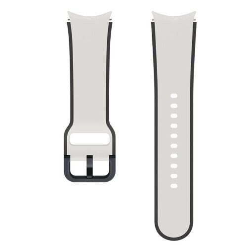 ET-STR90SJE Samsung Galaxy Watch 4/4 Classic/5/5 Pro Dvoubarevný Sportovní Řemínek 20mm S/M Sand